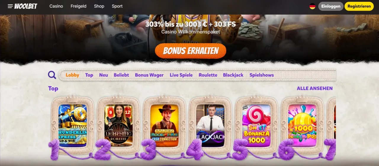 Woolbet Casino Vorschau